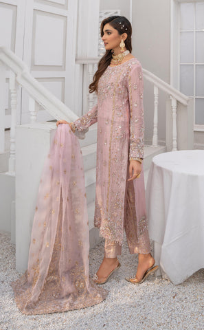 Wedding Wear Goldenzari By Shujat GZ-569