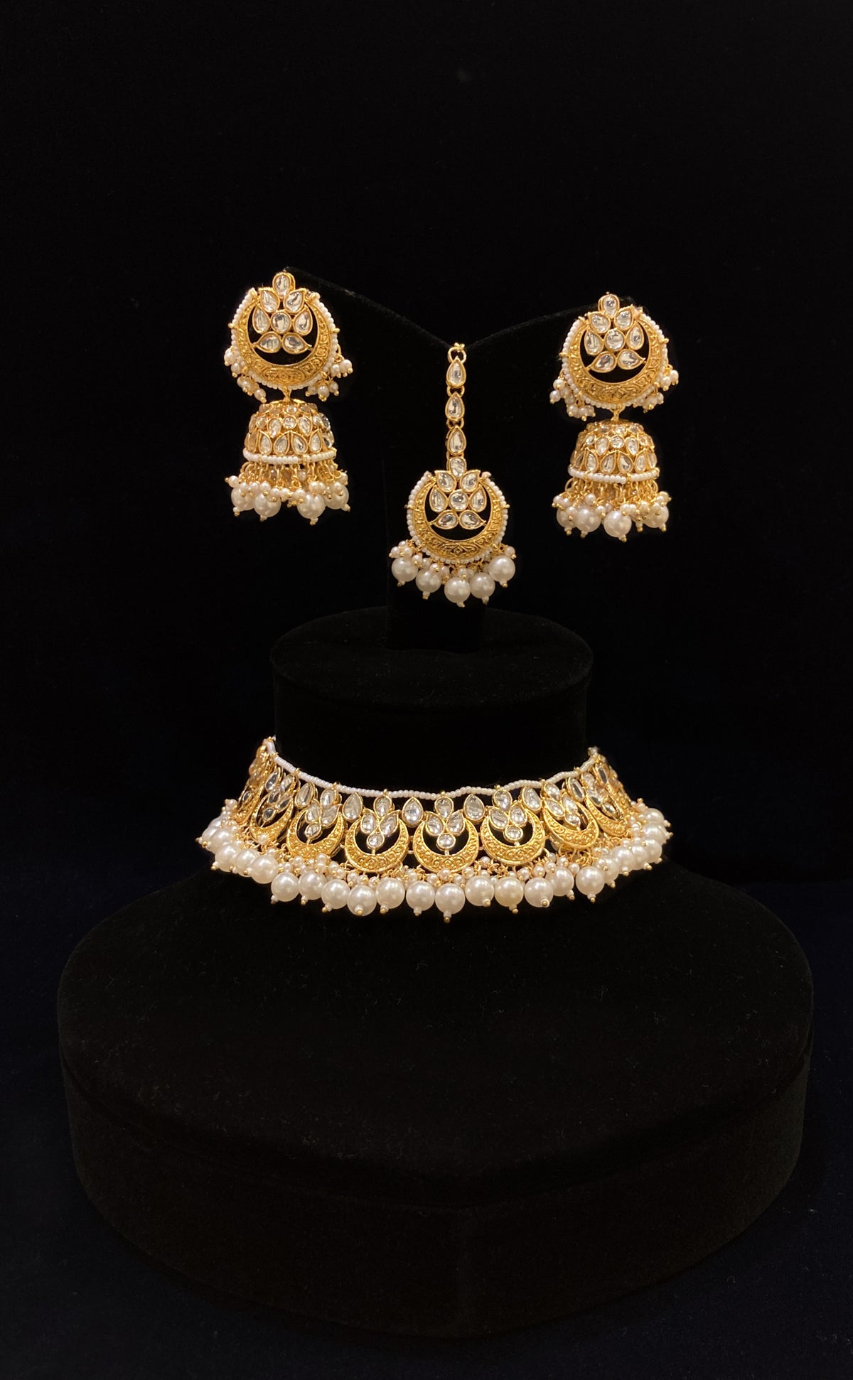 Kundan Pearl Necklace JN-2110