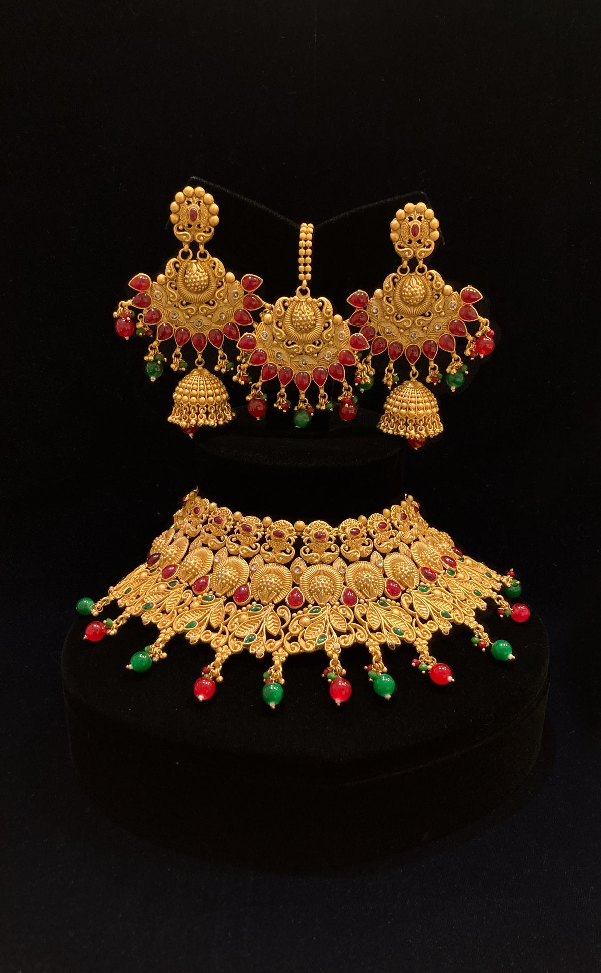 Rajwari Style Necklace Set JN 2104