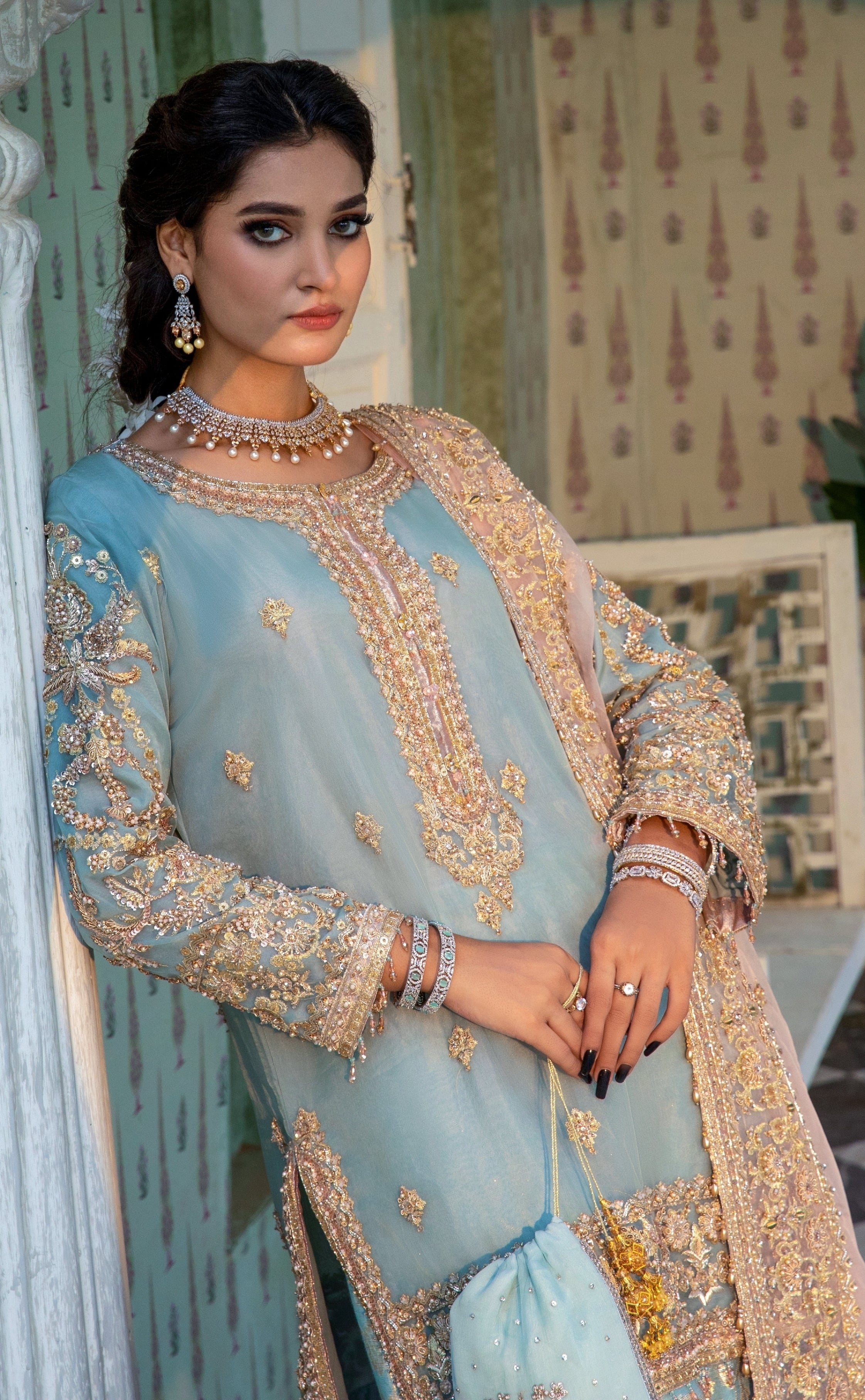 Noor-e-Jaan wedding Wear by Shujat GZB- – Goldenzaribyshujat