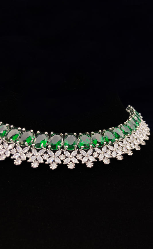 Emerald Green Necklace JN-2203