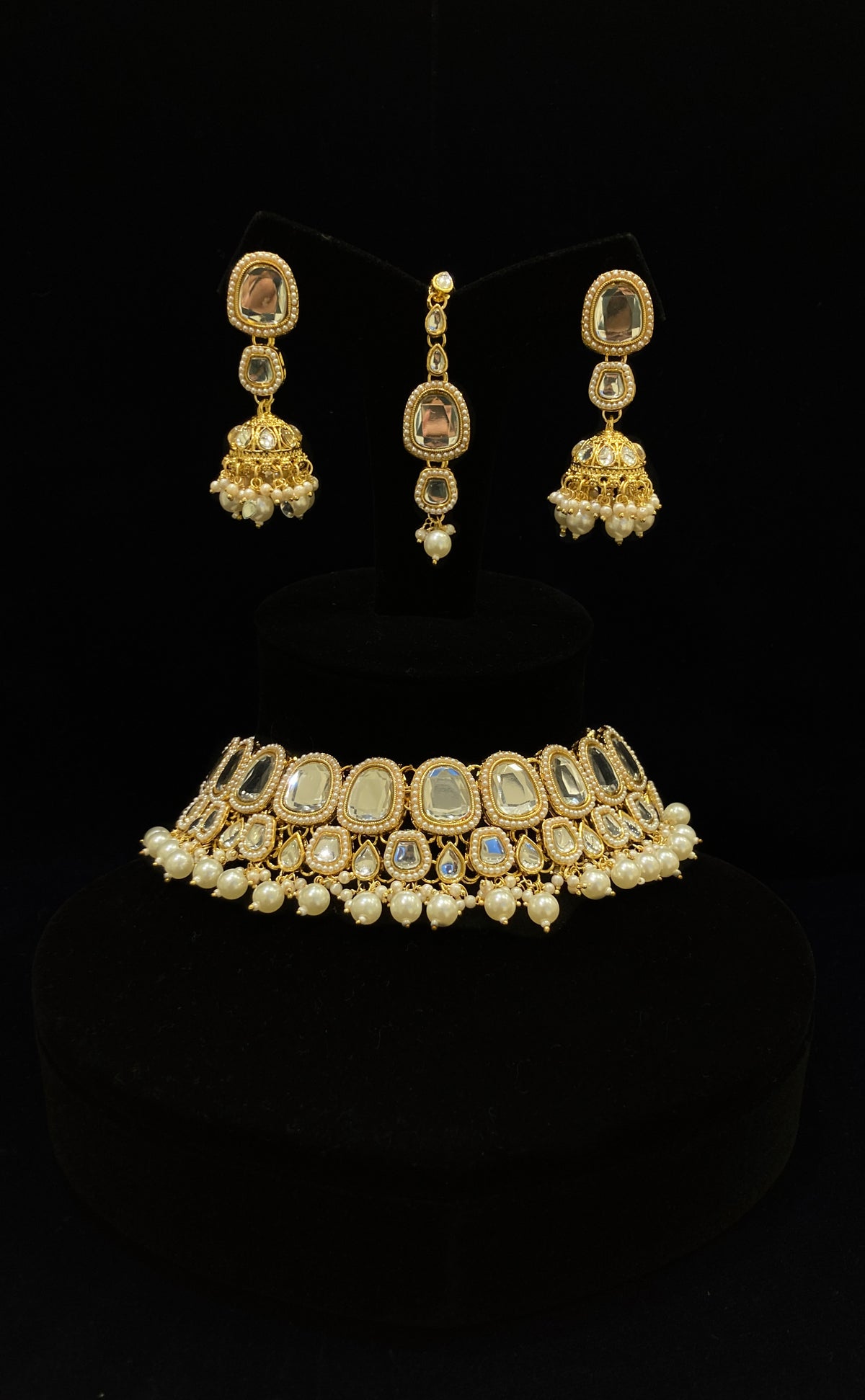 Kundan Pearl Necklace JN-2109