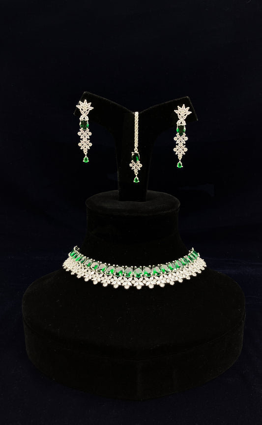 Emerald Green Necklace JN-2203