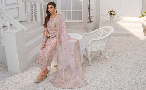 Wedding Wear Goldenzari By Shujat GZ-569