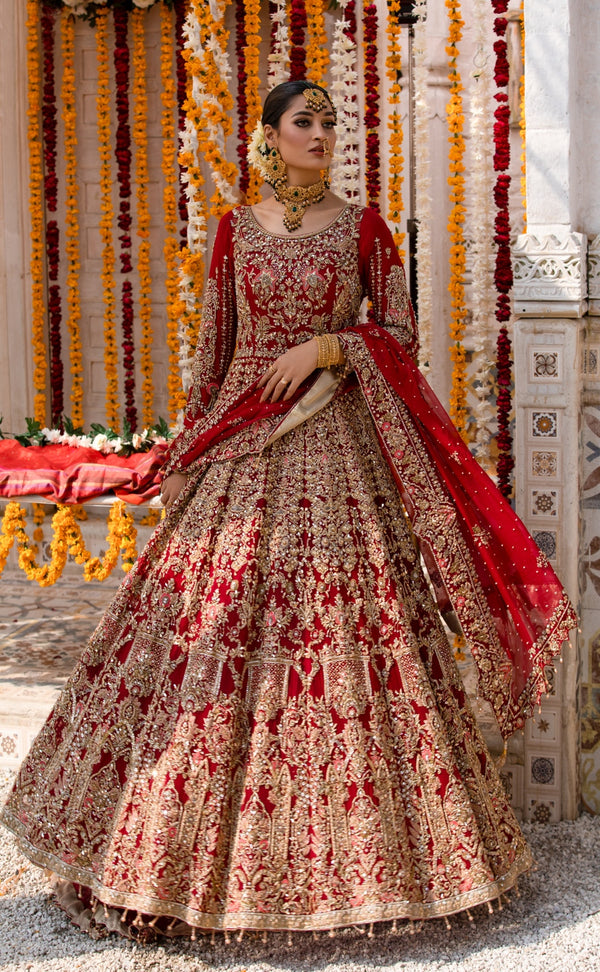 Bridal Wear Goldenzari By Shujat GZB-162