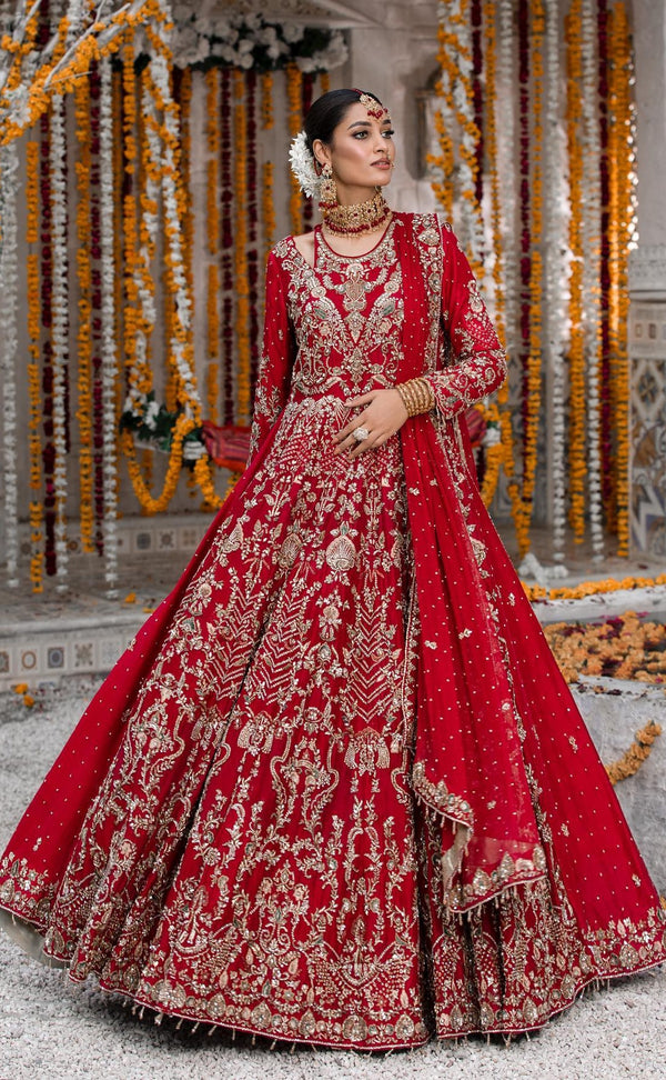 Bridal Wear Goldenzari By Shujat GZB-165