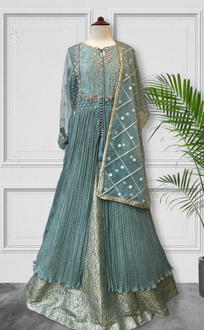 Wedding Wear Goldenzari By Shujat GZ-556