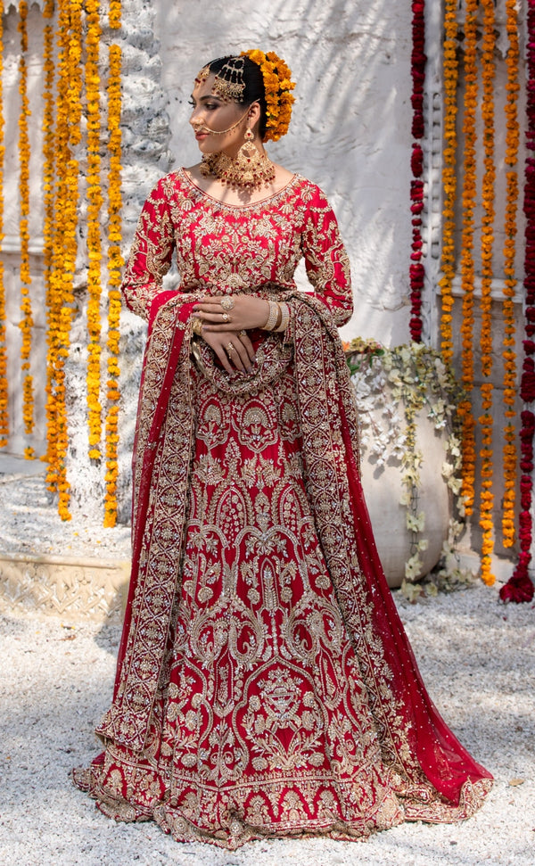 Bridal Wear Goldenzari By Shujat  GZB-161