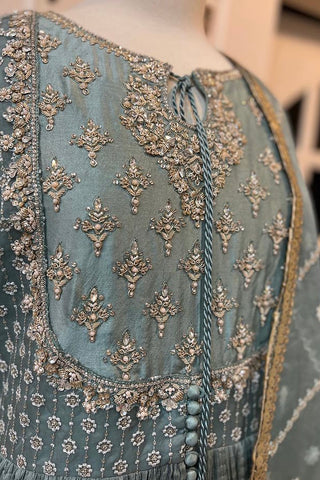 Wedding Wear Goldenzari By Shujat GZ-556